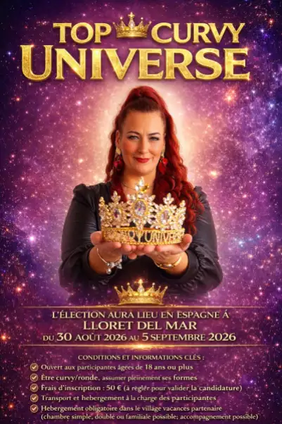 Official Top Curvy Universe 2026 poster